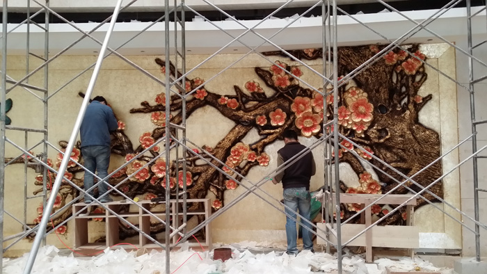 GRC構(gòu)件中回填料質(zhì)量配比知識